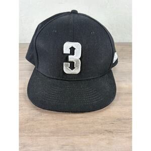 Baseballism 3 Up 3 Down Black Fitted Hat‎ 7 1/2 Men's Baseball Hat EUC